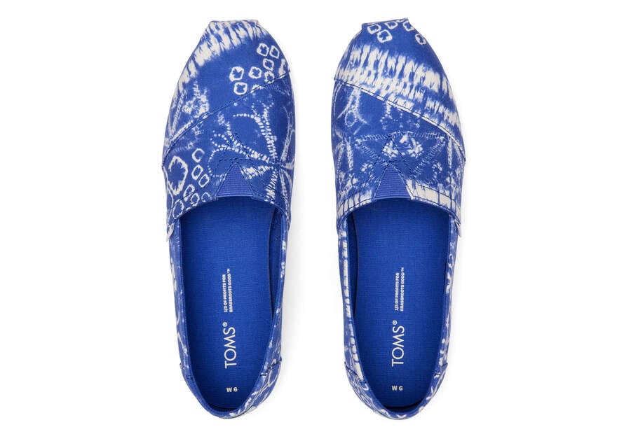 Batik Blue Toms Alpargata Batik Australia Sale | AU507-998