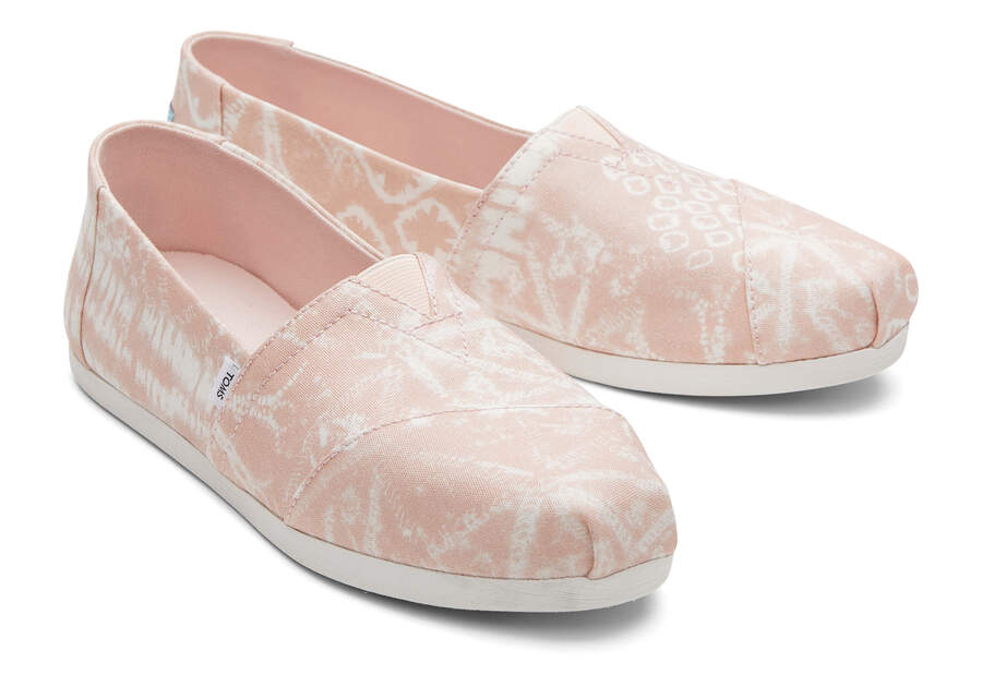 Batik Pink Toms Alpargata Batik Australia Sale | AU501-071