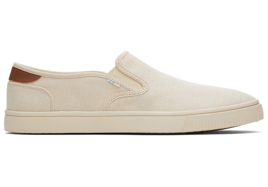 Beige Toms Baja Slip On Australia Sale | AU795-731