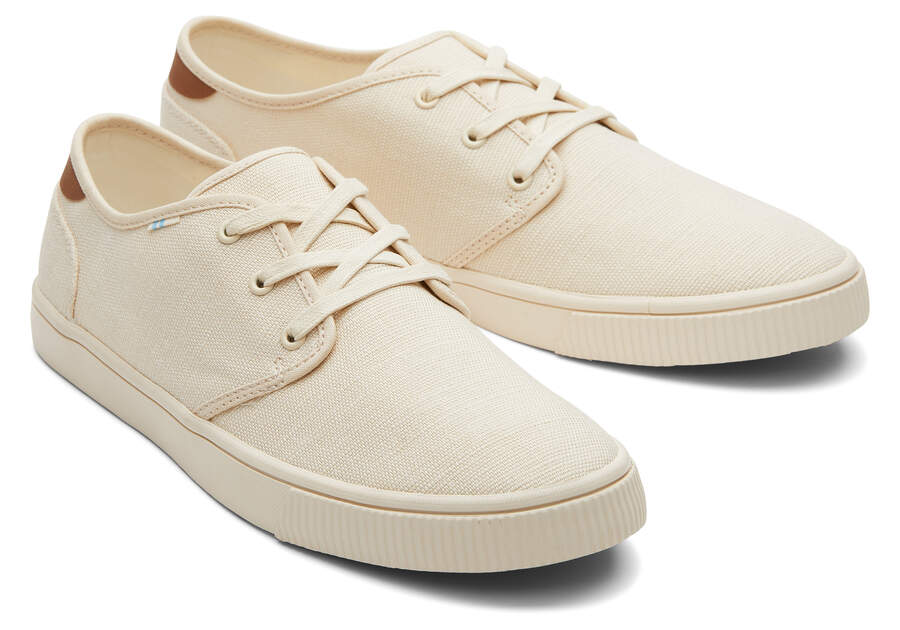 Beige Toms Carlo Sneaker Australia Sale | AU838-940