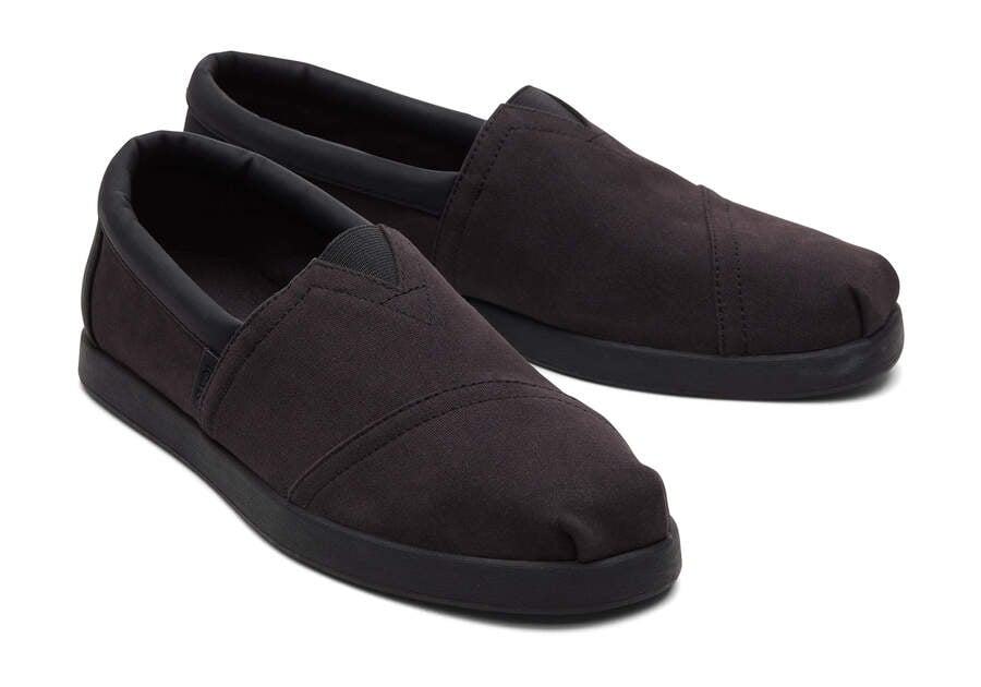 Black / Black Nubuck Toms Alp Fwd Australia Sale | AU827-656