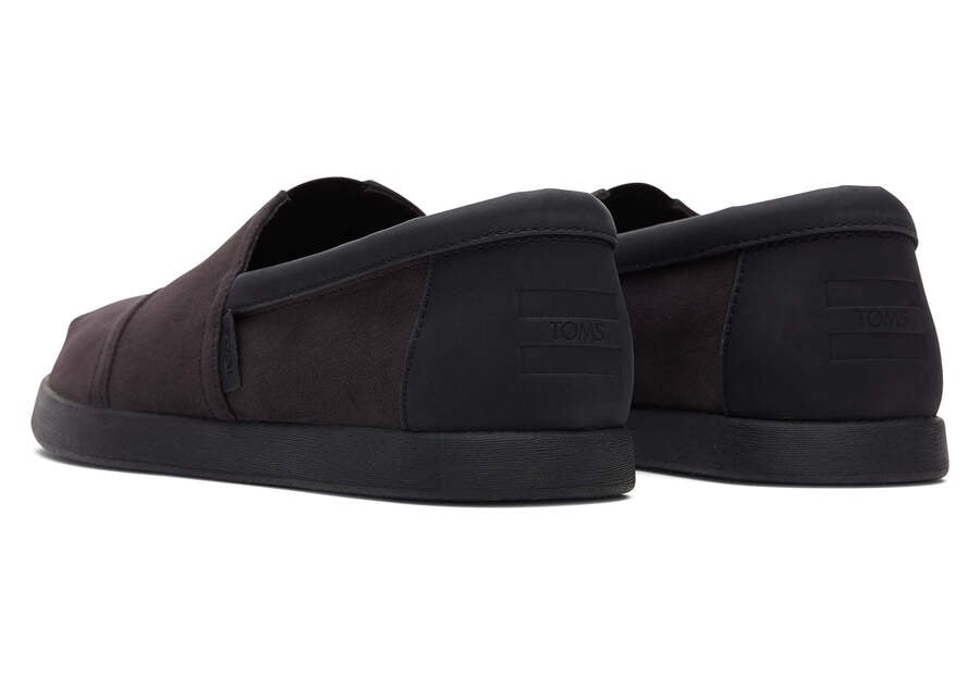 Black / Black Nubuck Toms Alp Fwd Australia Sale | AU827-656