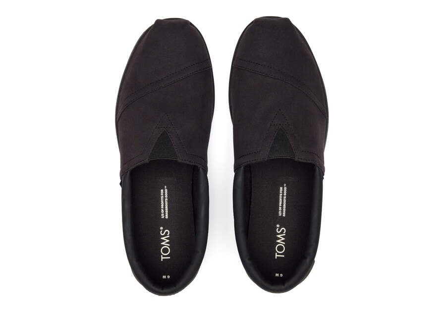 Black / Black Nubuck Toms Alp Fwd Australia Sale | AU827-656