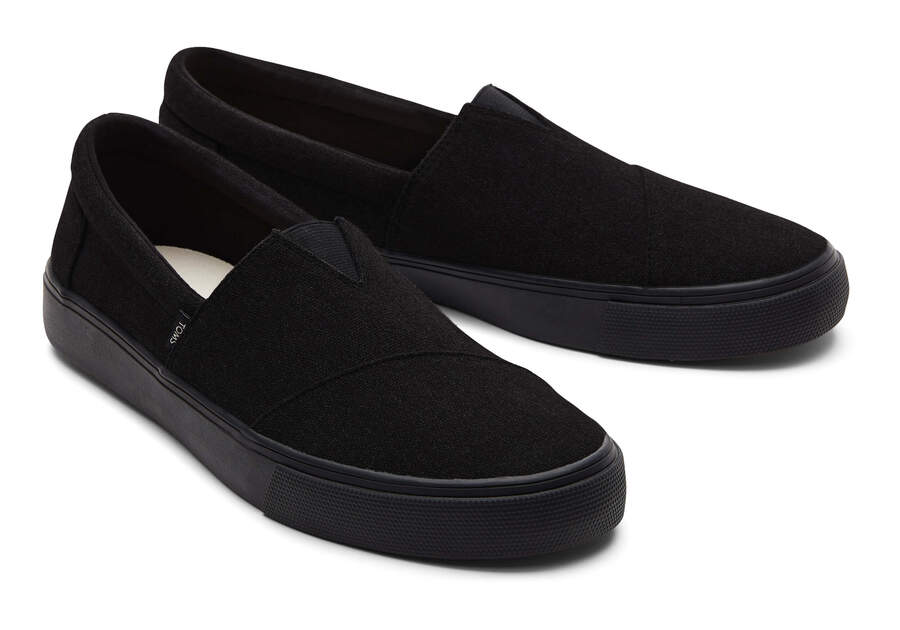 Black / Black Toms Fenix Australia Sale | AU361-268