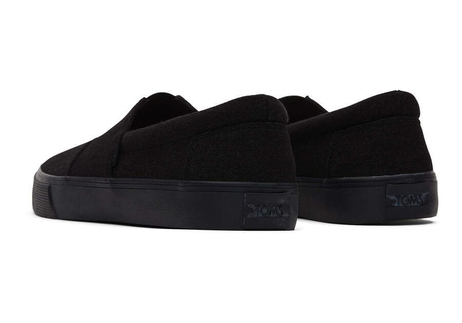 Black / Black Toms Fenix Australia Sale | AU361-268