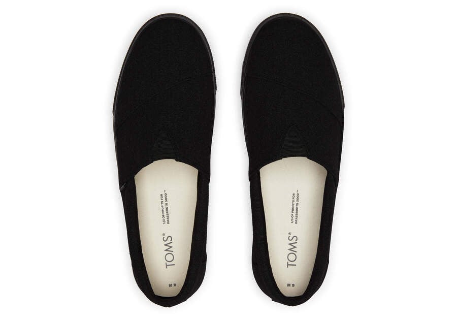 Black / Black Toms Fenix Australia Sale | AU361-268