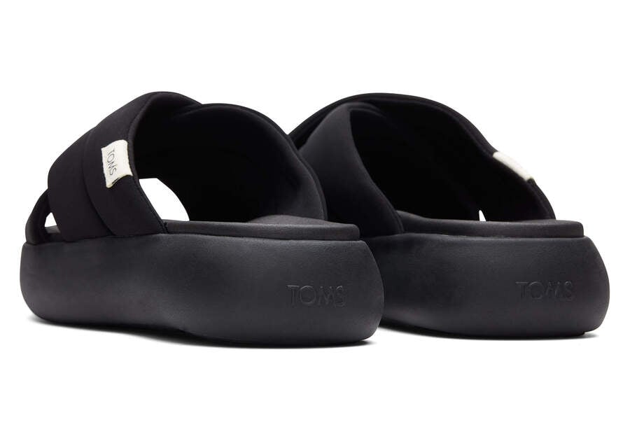 Black / Black Toms Mallow Crossover Australia Sale | AU102-908