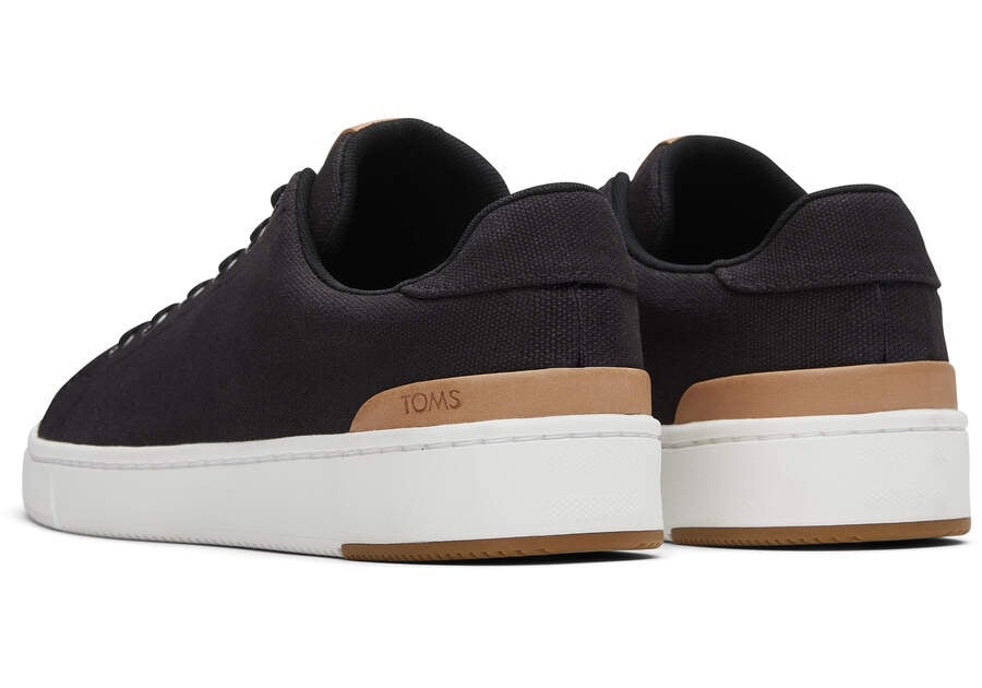 Black Canvas Toms TRVL LITE Sneaker Australia Sale | AU796-536