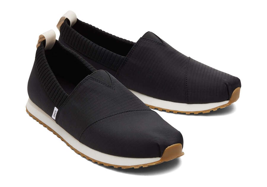 Black Ripstop Toms Resident Australia Sale | AU290-651