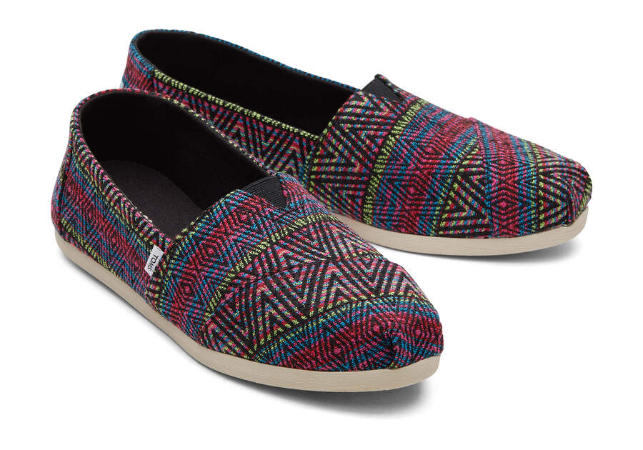 Black Toms Alpargata Global Woven Australia Sale | AU016-605