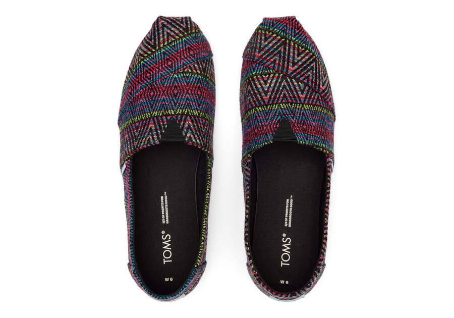 Black Toms Alpargata Global Woven Australia Sale | AU016-605