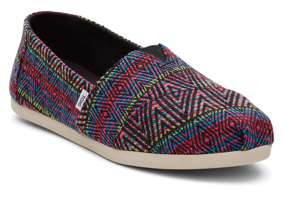 Black Toms Alpargata Global Woven Australia Sale | AU016-605