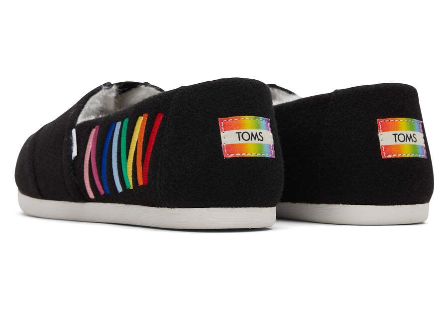 Black Toms Alpargata Unity Rainbow Australia Sale | AU087-820