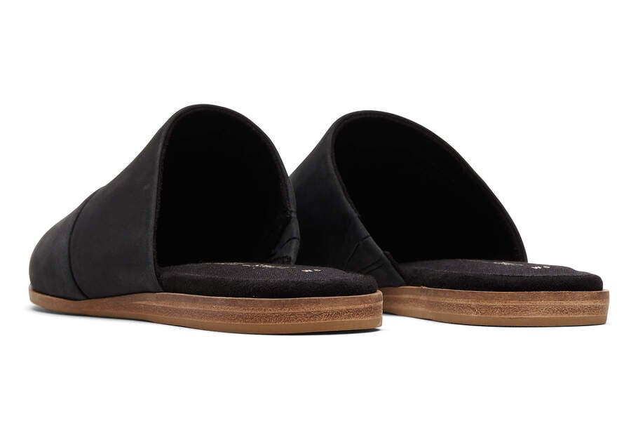 Black Toms Jade Flat Flat Shoes Australia Sale | AU406-757