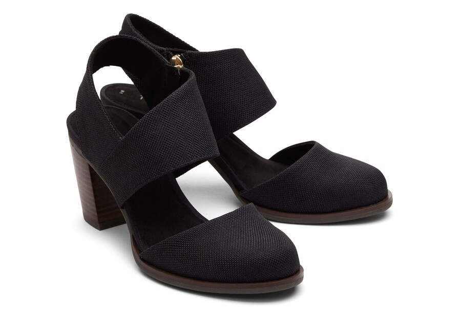 Black Toms Majorca Closed Toe Sandal Sandals Australia Sale | AU517-681