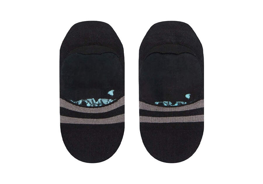 Black Toms Ultimate No Show Socks Black Socks Australia Sale | AU868-674