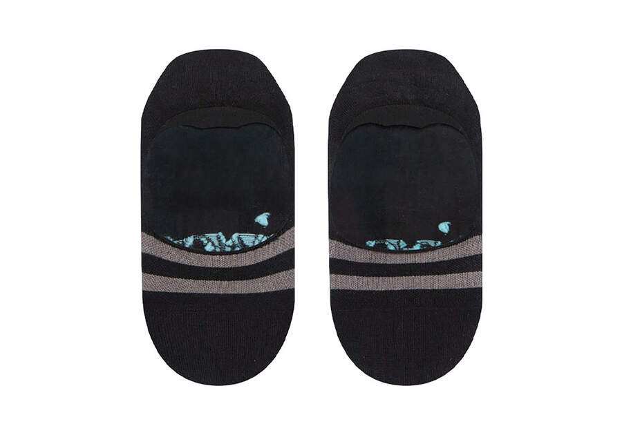 Black Toms Ultimate No Show Socks Black Socks Australia Sale | AU875-539