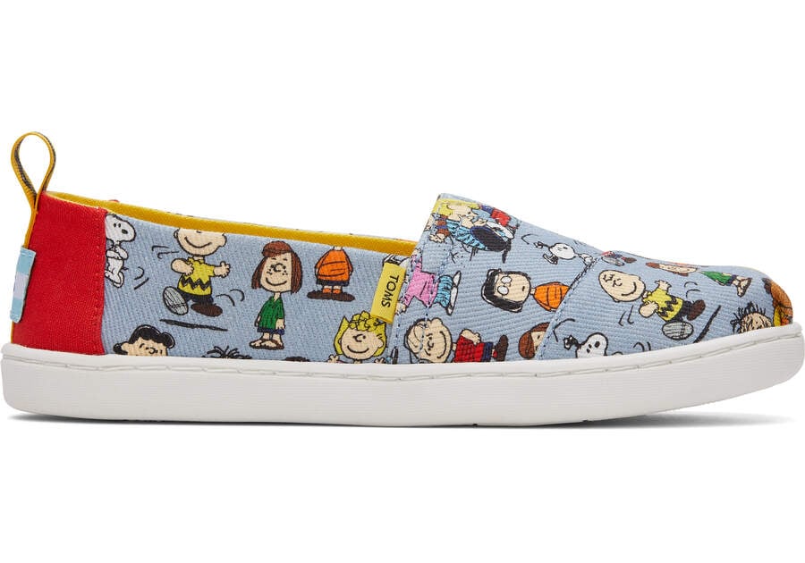 Blue Print Toms X Peanuts® Youth Alpargata Australia Sale | AU415-715