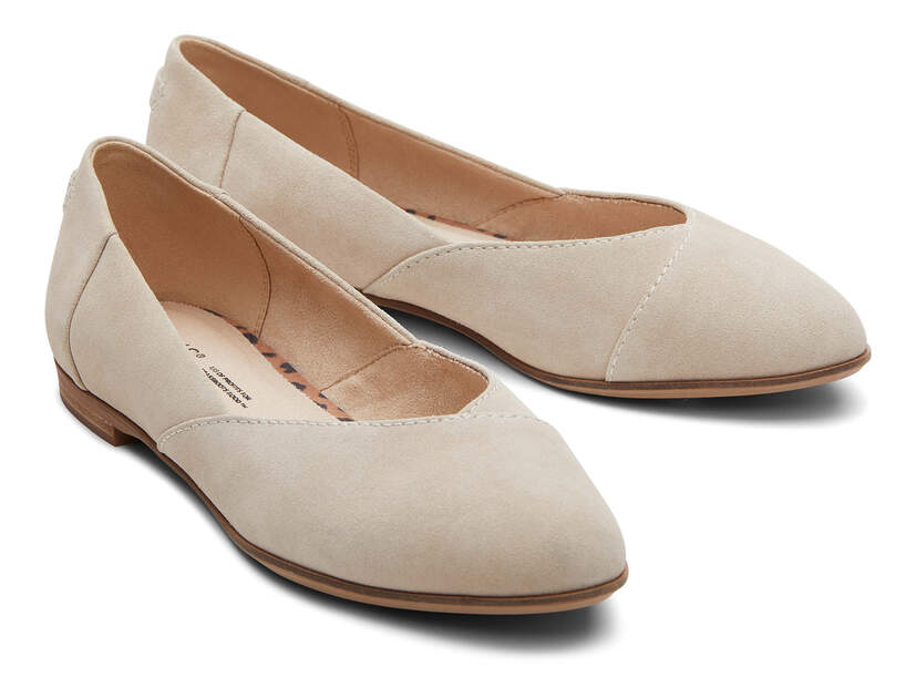 Brown Toms Jutti Neat Flat Flat Shoes Australia Sale | AU440-003