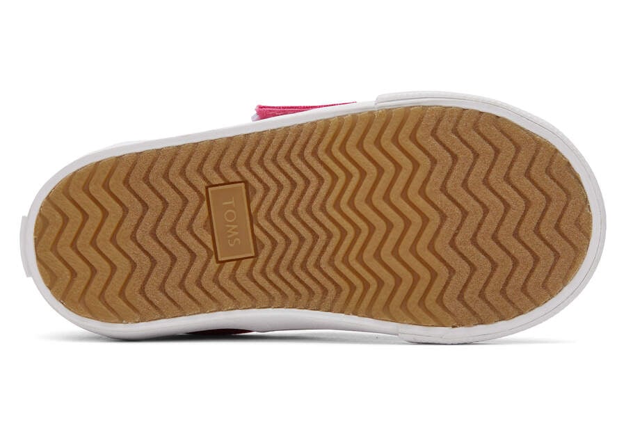 Dark Pink Toms Tiny Fenix Slip-On Canvas Australia Sale | AU940-245