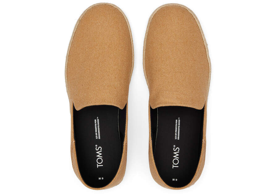 Doe Toms Santiago Recycled Cotton Canvas Australia Sale | AU675-628