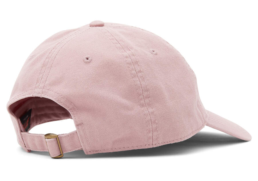 Dusty Rose Toms Logo Dad Hat Australia Sale | AU721-149