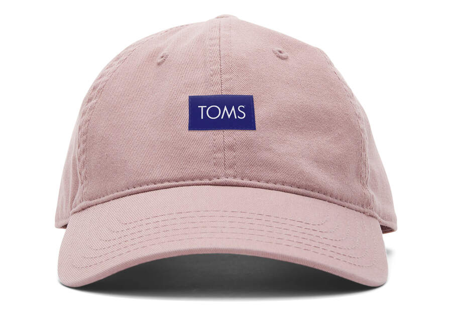 Dusty Rose Toms Logo Dad Hat Australia Sale | AU721-149