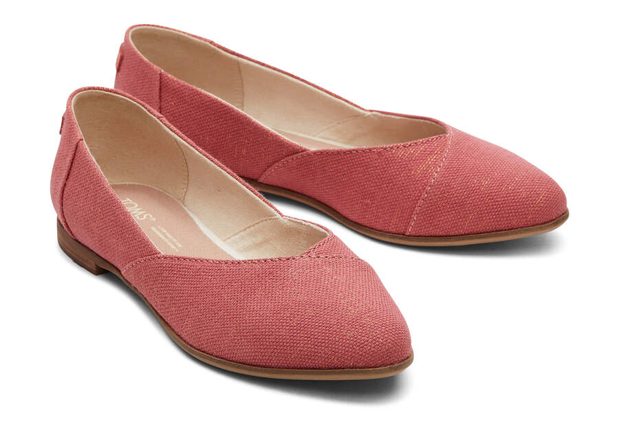 Faded Rose Toms Jutti Neat Flat Flat Shoes Australia Sale | AU223-788