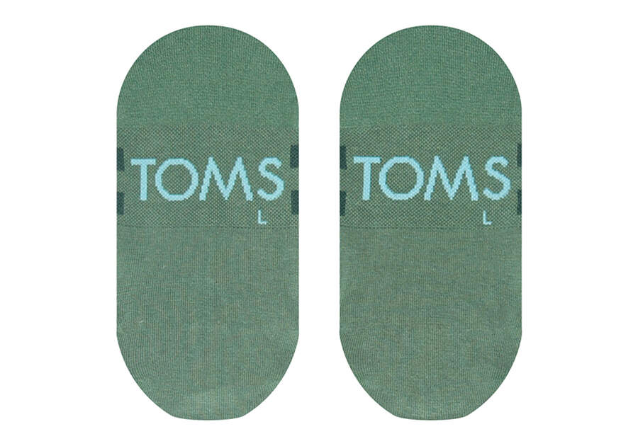 Green Toms Ultimate No Show Socks Green Socks Australia Sale | AU735-931