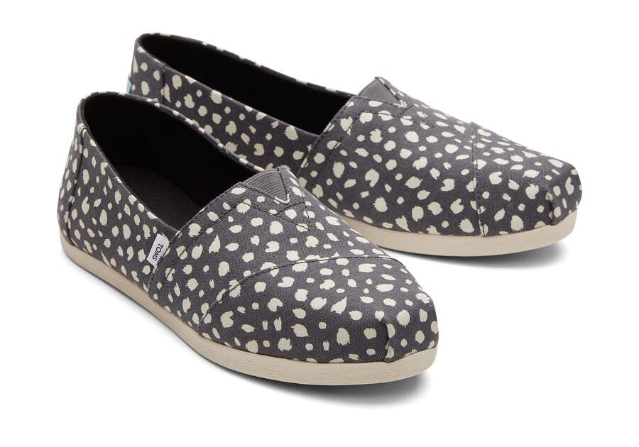 Grey Cheetah Toms Alpargata Cheetah Australia Sale | AU254-317