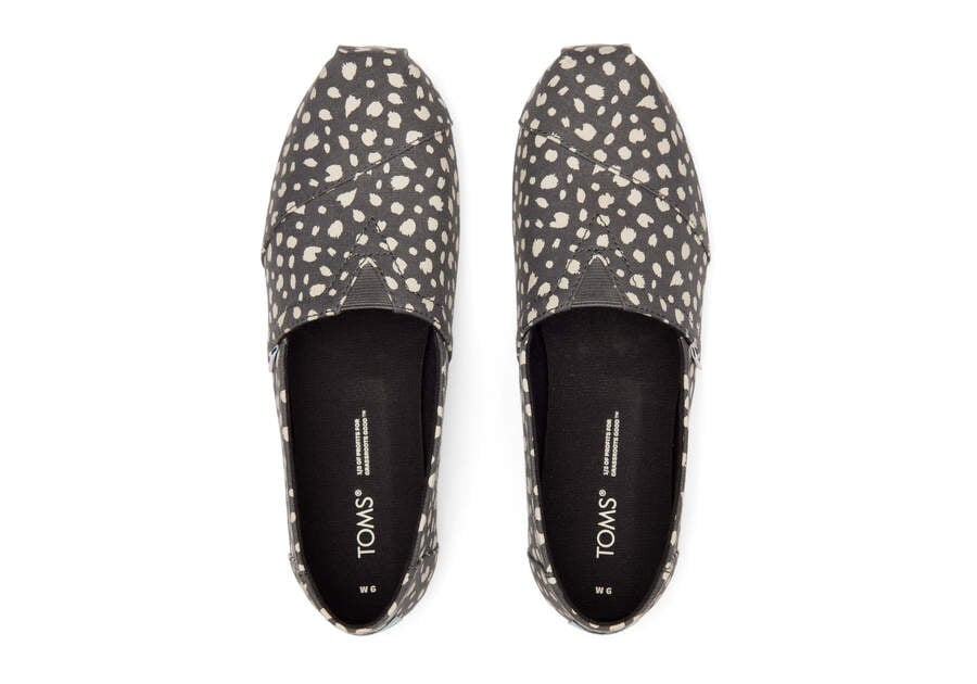 Grey Cheetah Toms Alpargata Cheetah Australia Sale | AU254-317