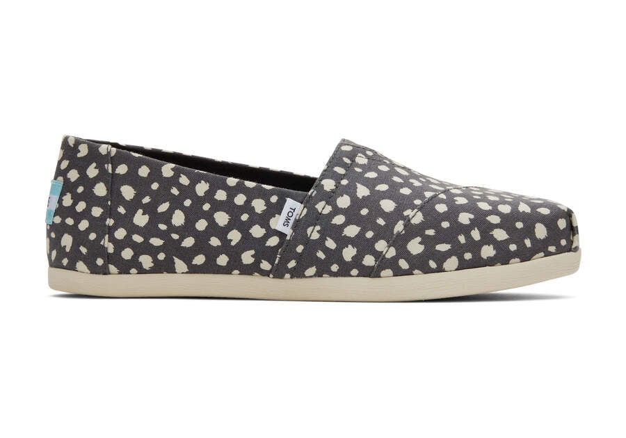 Grey Cheetah Toms Alpargata Cheetah Australia Sale | AU254-317