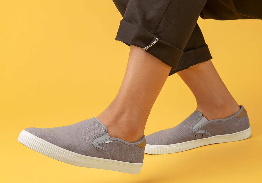 Grey Toms Baja Slip On Australia Sale | AU635-377