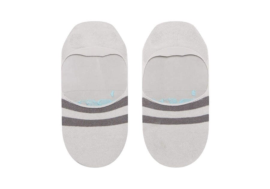 Grey Toms Ultimate No Show Socks Grey Socks Australia Sale | AU658-557