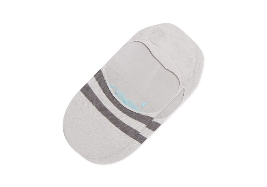 Grey Toms Ultimate No Show Socks Grey Socks Australia Sale | AU658-557