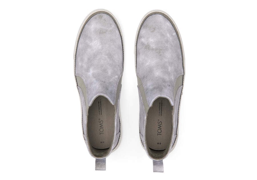 Grey Washed Toms Bryce REPREVE® Slip On Australia Sale | AU465-202