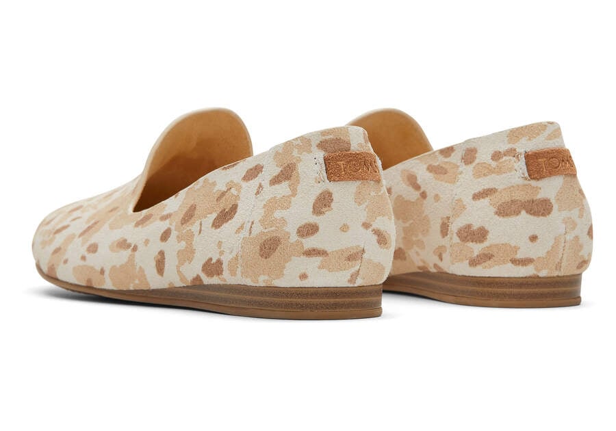 Honey Beige Toms Darcy Flat Flat Shoes Australia Sale | AU920-785