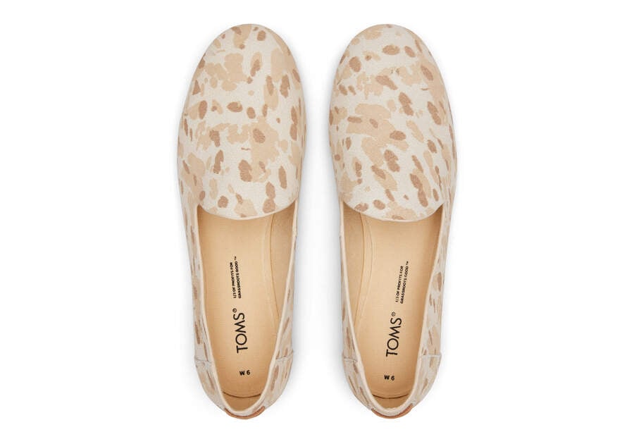 Honey Beige Toms Darcy Flat Flat Shoes Australia Sale | AU920-785