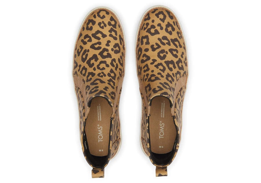 Leopard Toms Bryce Slip On Australia Sale | AU612-568