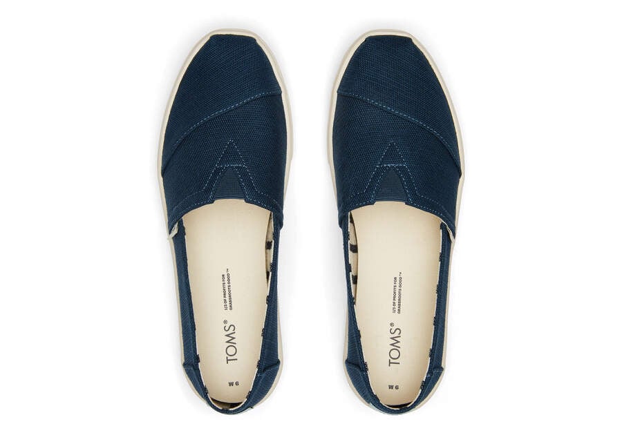 Majolica Blue Toms Alpargata Cupsole Slip On Australia Sale | AU893-169