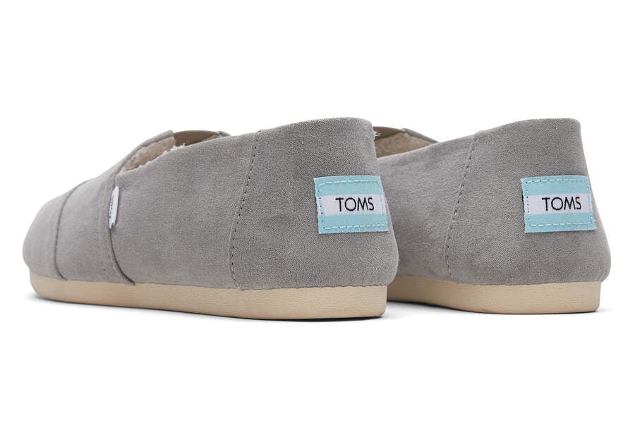 Microfiber Grey Toms Alpargata REPREVE® Australia Sale | AU327-234