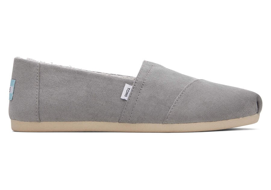 Microfiber Grey Toms Alpargata REPREVE® Australia Sale | AU327-234