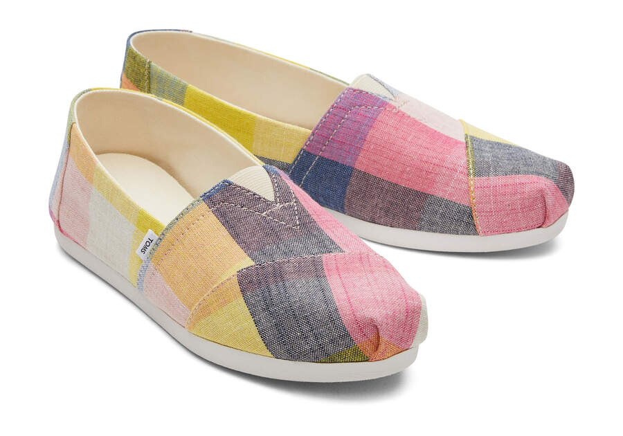 Multi Picnic Plaid Toms Alpargata Picnic Plaid Australia Sale | AU703-396