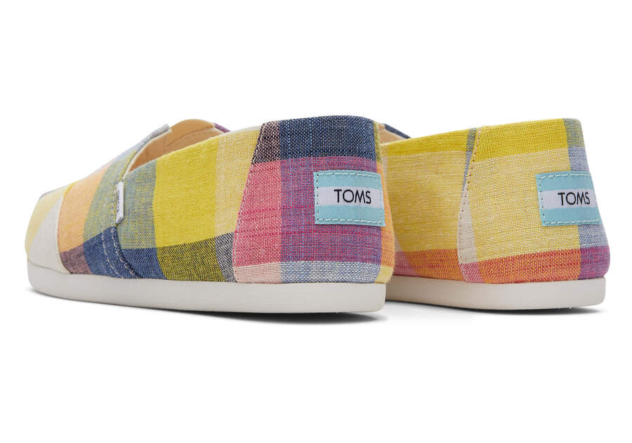 Multi Picnic Plaid Toms Alpargata Picnic Plaid Australia Sale | AU703-396