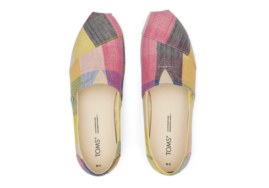 Multi Picnic Plaid Toms Alpargata Picnic Plaid Australia Sale | AU703-396