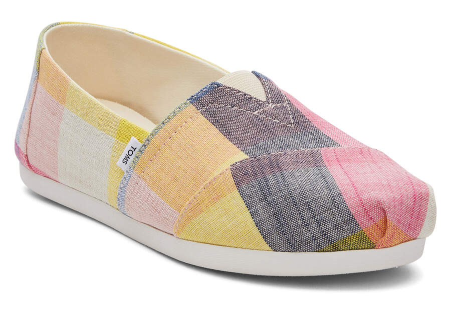 Multi Picnic Plaid Toms Alpargata Picnic Plaid Australia Sale | AU703-396