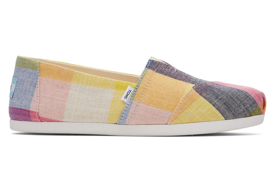 Multi Picnic Plaid Toms Alpargata Picnic Plaid Australia Sale | AU703-396