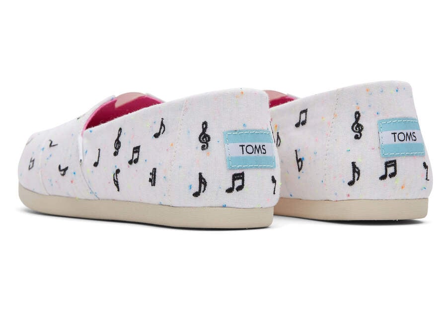 Natural Music Notes Toms Alpargata Music Notes Australia Sale | AU750-972