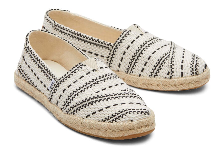 Natural Toms Alpargata Chunky Global Woven Rope Espadrille Australia Sale | AU811-495