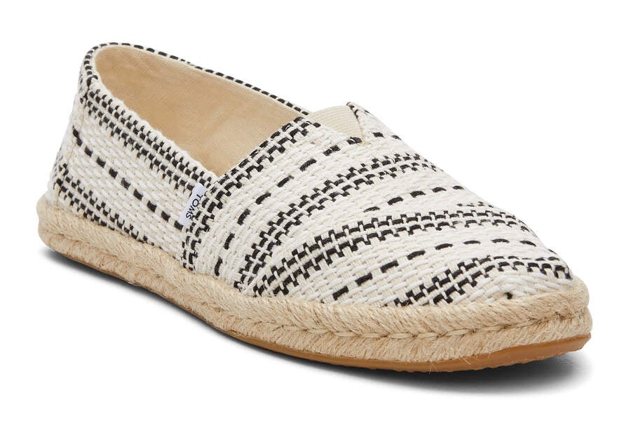 Natural Toms Alpargata Chunky Global Woven Rope Espadrille Australia Sale | AU811-495